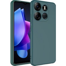 Tecno Spark Go 2023 Uyumlu Zore Mara Kadife Iç Yüzeyli Mat Silikon Kılıf - Lyon Tech