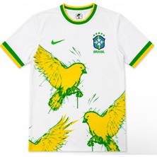 Mmt Spor Brasil Özel Konsept Yetişkin Beyaz Forması