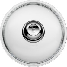 Wmf 20 cm Cam Tava Kapağı, Metal Kulplu, Isıya Dayanıklı Cam, 20 cm Tavalar Için, Bulaşık Makinesind