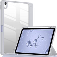 Undeplus iPad 11. A16 11INÇ/10. 10.9inç ile Uyumlu Kılıf Grafiti Şeffaf Kalem Bölmeli
