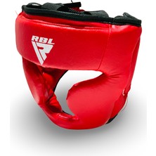RUBBEL Amateur Competition Model Red Boxing Helmet Head Protector For Children Aged 6-9
