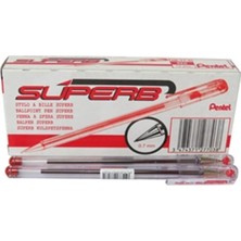 Pentel BK77-B Superb Roller Kalem Kirmizi