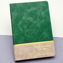Die Grup Öğretmenler Günü Hediyesi Yeşil Defter