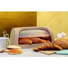 Hasır Desenli Ekmek Saklama Kutusu