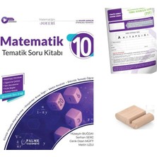 Palme Yayınevi 10.sınıf Matematik Tematik Soru Bankası -Maarif Model 2027+TYT Deneme+Telefon Tutucu
