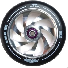 Ao Spiral 125MM 88A Silver Titen Abec 9 Rulmanlı Scooter Tekerleği