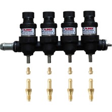 Mocan Atiker Gold Ahcf Uyumlu Albien Ultra Gold 4 Silindir 2 Ohm Lpg Enjektörü
