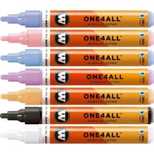 Molotow ONE4ALL 227HS Akrilik Marker Kalem Seti 4 mm 7li Tematik Renkler  Pastel Bliss