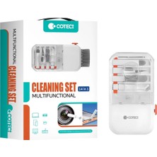 Coteci 14\'ü 1 Arada Çok Fonksiyonlu Ekran ve Klavye Temizleme Seti | Telefon Kulaklık ve Laptop