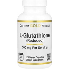 California Gold Nutrition, L-Glutathione (Reduced), 500 Mg, 120 Veg Capsules