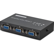 Die Grup VGA Switch 54 Mhz 2 Giriş 1 Çikiş Butonlu Geçiş 2 Port HDX1280