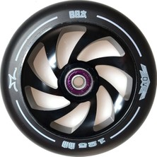Ao Spiral 125MM 88A Black Titen Abec 9 Rulmanlı Scooter Tekerleği