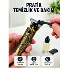 Eco Lounge Erkek Bakım Tıraş Makinesi 1500 Mah Lityum Batarya 1 mm 2 mm 3 mm Taraklı