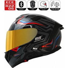 Ebakbak Motosiklet Kaskı Güneş Vizörlü Full Face Motorcu Kaskı Cramo