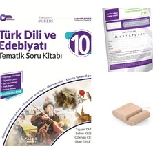 Palme Yayınevi 10.sınıf Edebiyat Tematik Soru Bankası -Maarif Model 2027+TYT Deneme+Telefon Tutucu