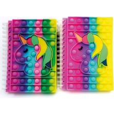 Unicorn Tasarımlı Pop-It Defter