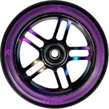 Ao Circle 120MM 88A Oilslick Titen Abec 9 Rulmanlı Scooter Tekerleği