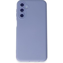 İlkyaz Fashion Samsung Galaxy M34 5g Kılıf Nano Içi Kadife Silikon - Lila