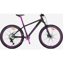 Kron Rebel 27.5 Jant 16.5k 8 Vites H.disk Fren Dağ Bisikleti M.siyah Mor