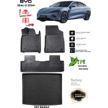 Alberto Rossi Byd  Seal-U Üst 2025 Araca Özel 3D Paspas ve 3D Bagaj Havuzu