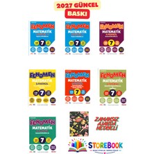 Fenomen Yayıncılık 7.sınıf Matematik Fasikül Set (7 Fasikül) Zamazsız Ajanda Hediyeli 2027