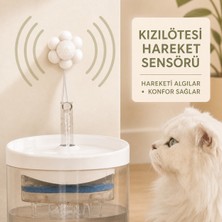 Rey Point Kedi Su Pınarı Kızılötesi Akıllı Hareket Sensör