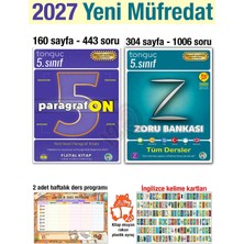 Tonguç Akademi 5. Sınıf 2027 Paragrafons Tüm Dersler Zoru Soru Bankası