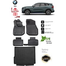 Alberto Rossi Bmw Ix1 2025 Araca Özel 3D Paspas ve 3D Bagaj Havuzu