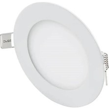 CATEKSSS CT-5145 6W Slim LED Panel Spot Yuvarlak Sıva Altı Armatür 6400K Beyaz Işık