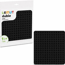 Lemut 10460 Duble Siyah Plaka (Zemin) - Duble Siyah Zemin 10460 - 25CMX25CM Ebatlarında