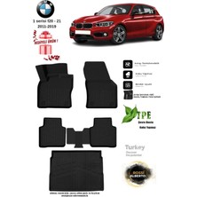 Alberto Rossi Bmw  1 Serisi F20-21 2012 Araca Özel 3D Paspas ve 3D Bagaj Havuzu