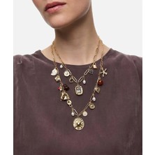 İpekyol Kombine charm'lı zincir kolye IW6260051033265