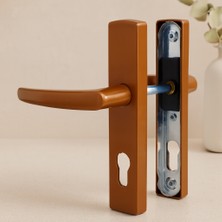 Kahverengi Balkon Kapı Kolu 50 mm
