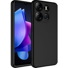 Tecno Spark Go 2023 Uyumlu Zore Mara Kadife Iç Yüzeyli Mat Silikon Kılıf - Lyon Tech