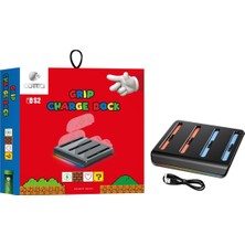 Coteci Nintendo Switch 2 Uyumlu 4\'lü Joy-Con Şarj Ünitesi ve Standı | Rgb Aydınlatma