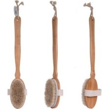 Organik Doğal At Kılı Banyo Fırçası