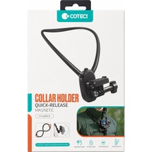 Coteci AC-005 INSTA360 X5 Uyumlu Manyetik Boyun Askısı ve Hızlı Bağlantı Aparatı