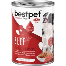 Bestpet sığır Etli Yetişkin Köpek Konservesi 400GR