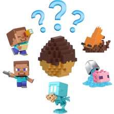 Mattel Minecraft Mini Mode Spawn Egg Sürpriz Figür Paketi HXT64 - Kahverengi-Sarı