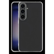 Elitse Newface Samsung Galaxy S26 Fe Lüx Şeffaf Silikon - Şeffaf