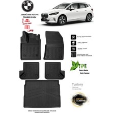 Alberto Rossi Bmw  2 Serisi U06 Active Tourer Phev 2026 Araca Özel 3D Paspas ve 3D Bagaj Havuzu