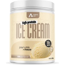 Animal Joy Protein Ice Cream Vanilya - 500 gr - 10 Servis
