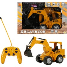 Suncon Işıklı USB Şarjlı Uzaktan Kumandalı Ekskavatör 32 cm
