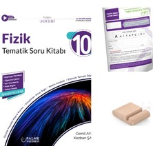 Palme Yayınevi 10.sınıf Fizik Tematik Soru Bankası -Maarif Model 2027+TYT Deneme+Telefon Tutucu