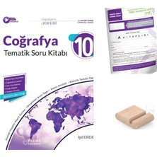 Palme Yayınevi 10.sınıf Coğrafya Tematik Soru Bankası -Maarif Model 2027+TYT Deneme+Telefon Tutucu