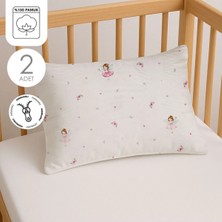 Lief Home %100 Pamuklu Fermuarlı Bebek Yastık Kılıfı | 35X45 ( 2 Adet )