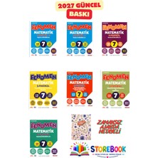Fenomen Yayıncılık 7.sınıf Matematik Fasikül Set (7 Fasikül) Zamazsız Ajanda Hediyeli 2027