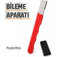 Badem10 Pratik Bıçak Bileme Aleti Ergonomik Saplı Plastik Korumalı Hafif ve Taşınabilir Bileyic