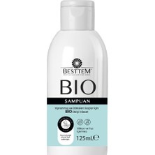 Besttem Bio Sülfatsız Şampuan 125 ml Dökülme Karşıtı Bitkisel Bakım Sls Sles Tuz ve Paraben Içermez