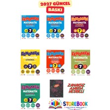 Fenomen Yayıncılık 7.sınıf Matematik Fasikül Set (7 Fasikül) Zamazsız Ajanda Hediyeli 2027